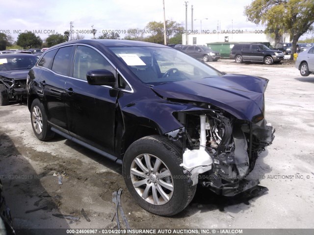 JM3ER2C51B0371239 - 2011 MAZDA CX-7 BLACK photo 1