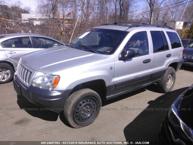1J4GW48S64C277681 - 2004 JEEP GRAND CHEROKEE LAREDO/COLUMBIA/FREEDOM 银色 照片 2