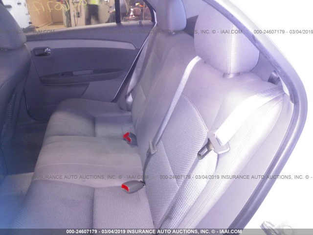 1G1ZA5E03CF277472 - 2012 CHEVROLET MALIBU LS WHITE photo 8