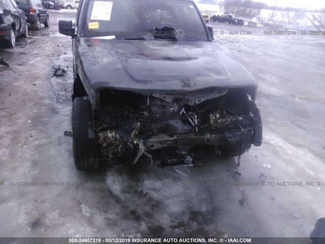 1J4PN3GKXBW542967 - 2011 JEEP LIBERTY RENEGADE GREEN photo 6