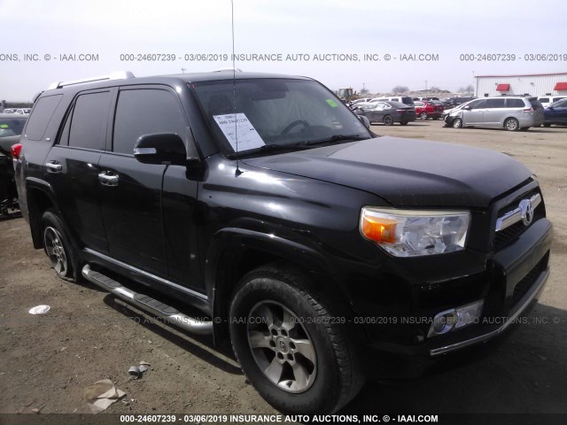 JTEBU5JR2B5063822 - 2011 TOYOTA 4RUNNER SR5/LIMITED/TRAIL BLACK photo 1