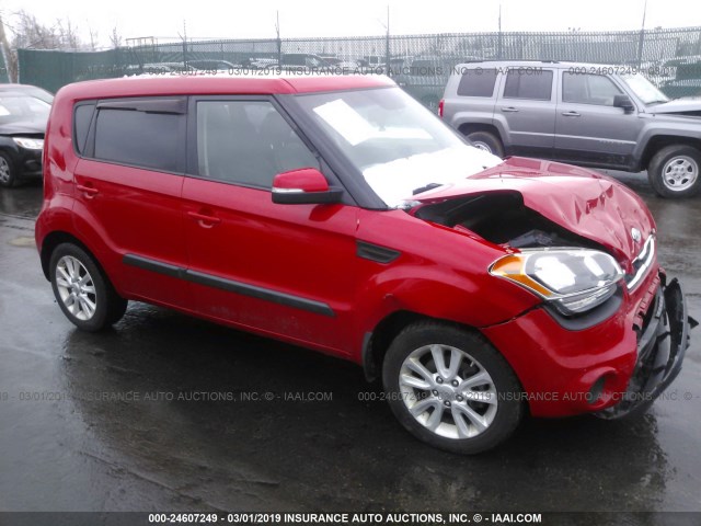 KNDJT2A6XC7445688 - 2012 KIA SOUL +/!/SPORT RED photo 1