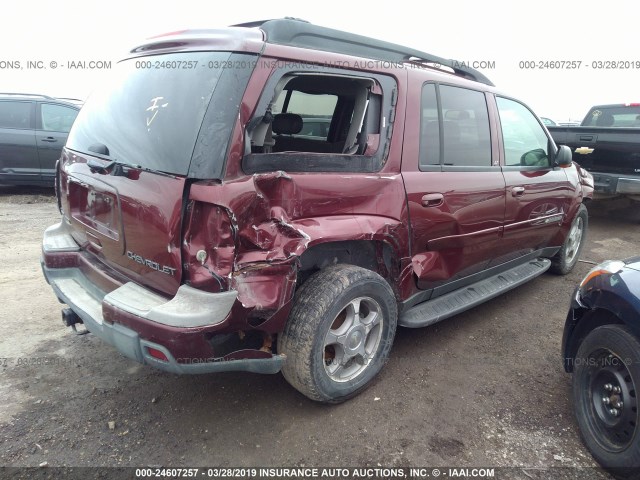 1GNET16S346224689 - 2004 CHEVROLET TRAILBLAZER EXT LS/EXT LT BURGUNDY photo 4