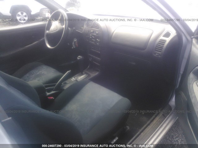 JA3AY11A82U001952 - 2002 MITSUBISHI MIRAGE DE GRAY photo 5