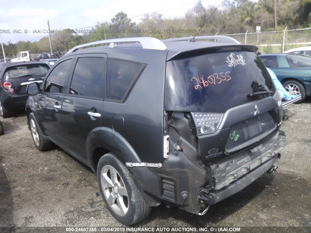 JA4MS41X07U004237 - 2007 MITSUBISHI OUTLANDER XLS GRAY photo 3