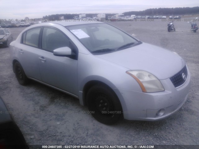 3N1AB61E09L647772 - 2009 NISSAN SENTRA 2.0/2.0S/2.0SL SILVER photo 1