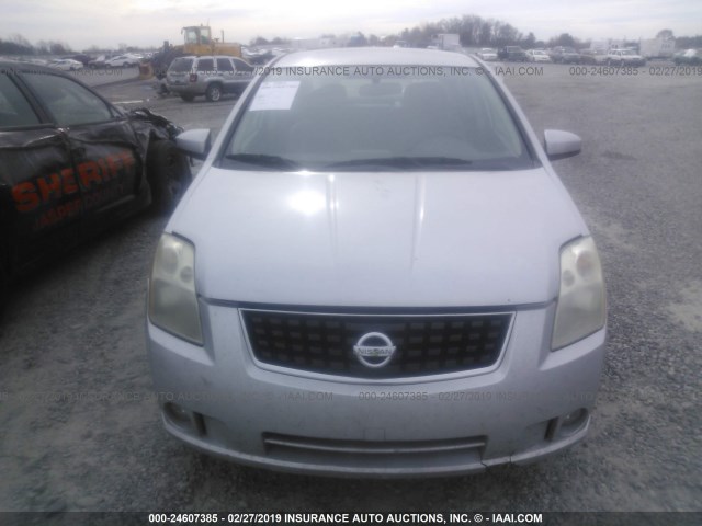 3N1AB61E09L647772 - 2009 NISSAN SENTRA 2.0/2.0S/2.0SL SILVER photo 6