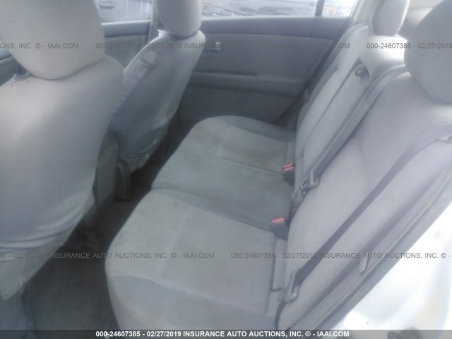 3N1AB61E09L647772 - 2009 NISSAN SENTRA 2.0/2.0S/2.0SL SILVER photo 8