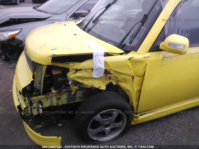 JTLKT324254014567 - 2005 TOYOTA SCION XB 黄色 照片 6