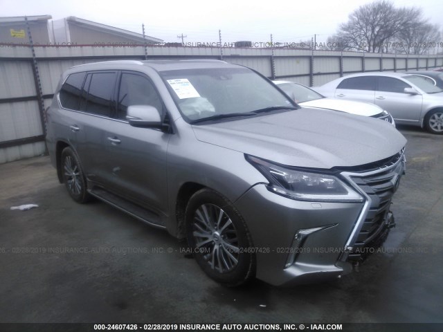 JTJHY7AXXH4232476 - 2017 LEXUS LX 570 SILVER photo 1