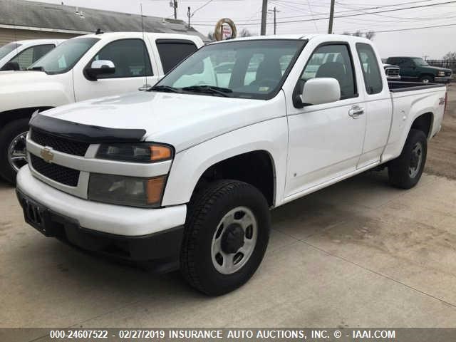 1GCDT199598139149 - 2009 CHEVROLET COLORADO WHITE photo 2