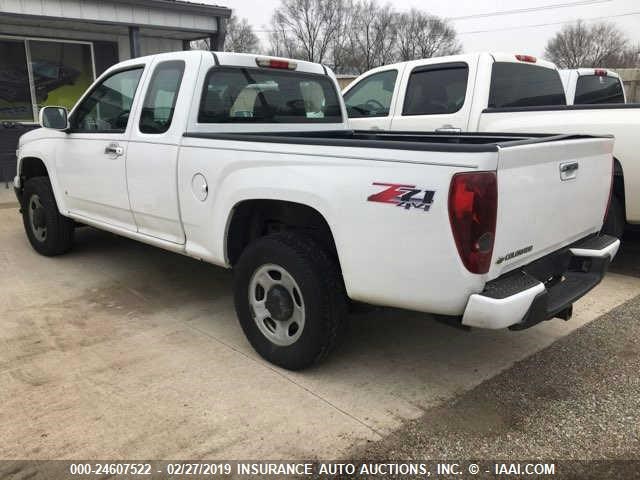 1GCDT199598139149 - 2009 CHEVROLET COLORADO WHITE photo 3