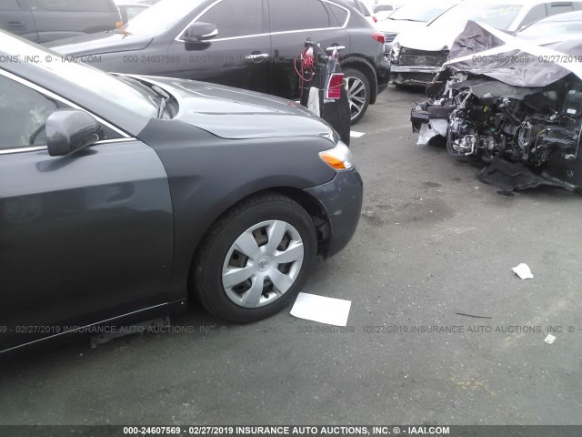 4T1BE46K87U065414 - 2007 TOYOTA CAMRY NEW GENERAT CE/LE/XLE/SE GRAY photo 6