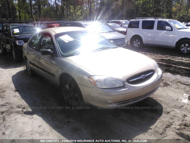 1FAFP5525YA170279 - 2000 FORD TAURUS SES GOLD photo 1