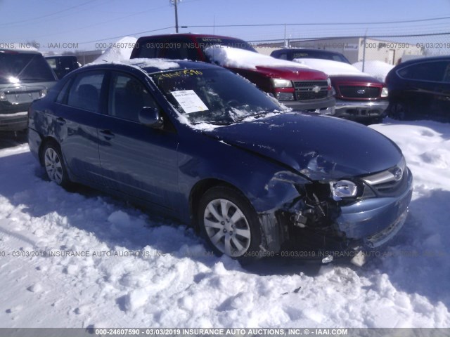 JF1GE6A66BH509588 - 2011 SUBARU IMPREZA 2.5I BLUE photo 1