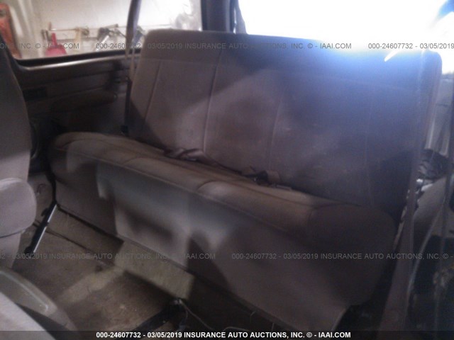 1FMEU15H2TLA52582 - 1996 FORD BRONCO U100 WHITE photo 8