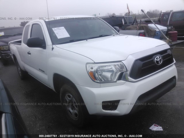5TFTX4CN4DX034690 - 2013 TOYOTA TACOMA ACCESS CAB თეთრი ფოტო 1
