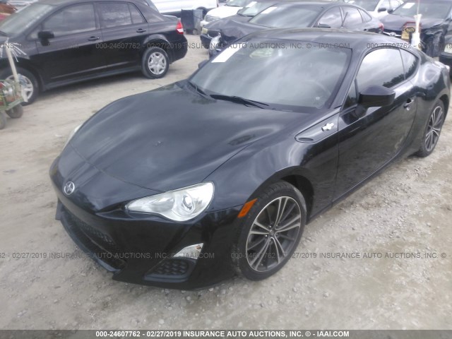 JF1ZNAA13D1710635 - 2013 TOYOTA SCION FR-S BLACK photo 2