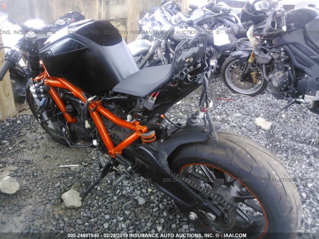 VBKVR9405AM969909 - 2010 KTM 1190 RC8 ORANGE photo 3