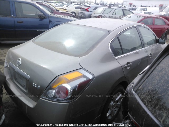 1N4AL21E78C120914 - 2008 NISSAN ALTIMA 2.5/2.5S BEIGE photo 4