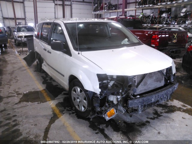 2D4RN1AE2AR217228 - 2010 DODGE GRAND CARAVAN C/V WHITE photo 6