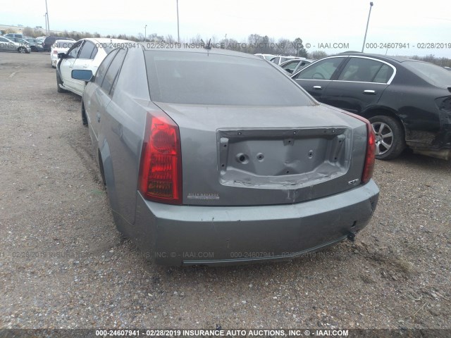 1G6DP567650180478 - 2005 CADILLAC CTS HI FEATURE V6 GRAY photo 3