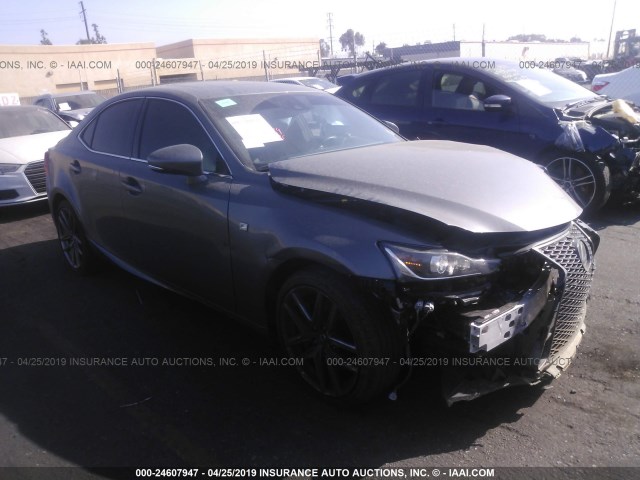 JTHBA1D21J5069967 - 2018 LEXUS IS 300 GRAY photo 1