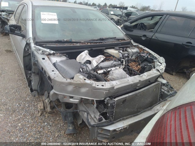 1G1ZH57B78F230706 - 2008 CHEVROLET MALIBU 1LT SILVER photo 6