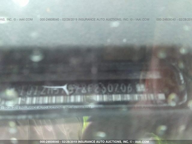 1G1ZH57B78F230706 - 2008 CHEVROLET MALIBU 1LT SILVER photo 9