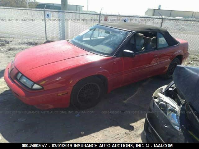 1G2WP14W1KF219399 - 1989 PONTIAC GRAND PRIX SE 红色 照片 1