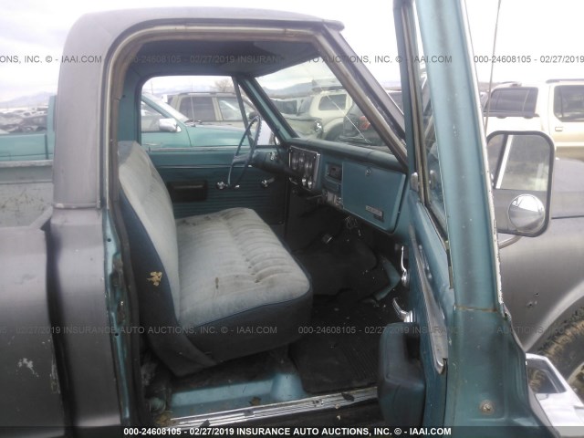 CE249S821989 - 1969 CHEVROLET C20 GRAY photo 5