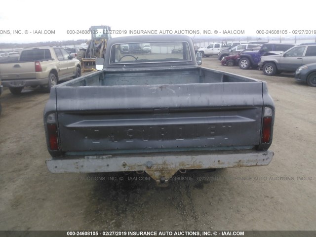 CE249S821989 - 1969 CHEVROLET C20 GRAY photo 8