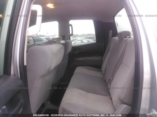 5TFRM5F10BX026469 - 2011 TOYOTA TUNDRA DOUBLE CAB SR5 GRAY photo 8