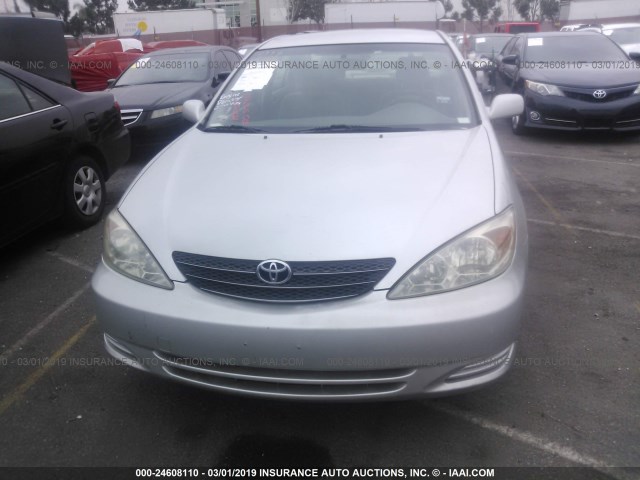 JTDBE32K830170962 - 2003 TOYOTA CAMRY LE/XLE SILVER photo 6