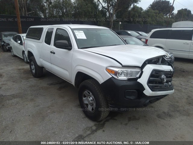 5TFRX5GN6GX061422 - 2016 TOYOTA TACOMA ACCESS CAB/SR/SR5 თეთრი ფოტო 1