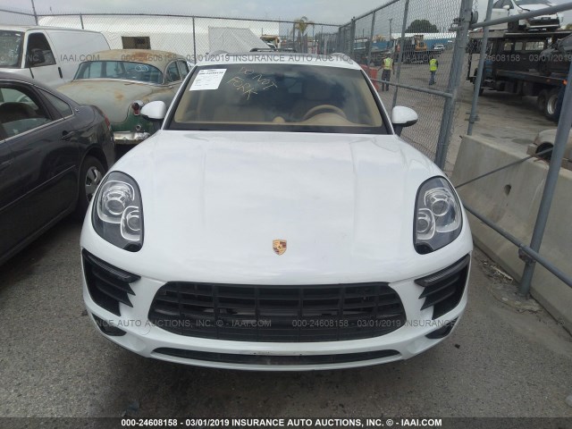 WP1AB2A50FLB42780 - 2015 PORSCHE MACAN S WHITE photo 6