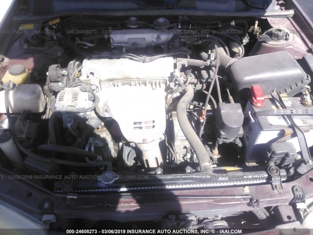 JT2BG22K1X0325984 - 1999 TOYOTA CAMRY LE/XLE MAROON photo 10
