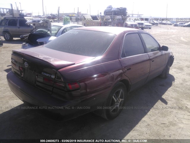 JT2BG22K1X0325984 - 1999 TOYOTA CAMRY LE/XLE MAROON photo 4