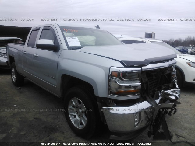 1GCVKREH5HZ315046 - 2017 CHEVROLET SILVERADO K1500 LT SILVER photo 1