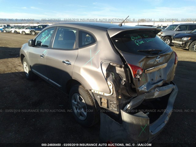 JN8AS5MV1DW646236 - 2013 NISSAN ROGUE S/SV GRAY photo 6