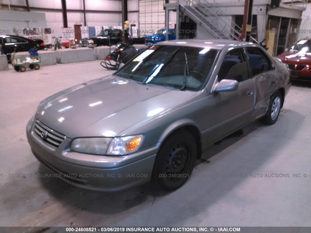 4T1BG28K81U086816 - 2001 TOYOTA CAMRY CE/LE/XLE 香槟色 照片 2