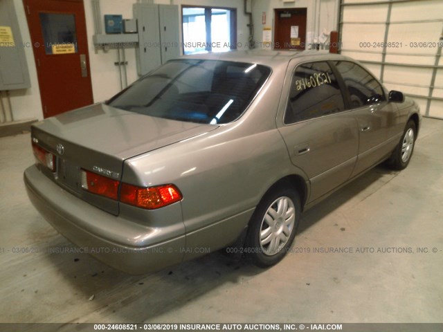 4T1BG28K81U086816 - 2001 TOYOTA CAMRY CE/LE/XLE 香槟色 照片 4