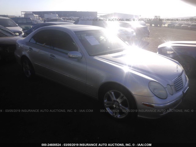 WDBUF56J66A862766 - 2006 MERCEDES-BENZ E 350 SILVER photo 1