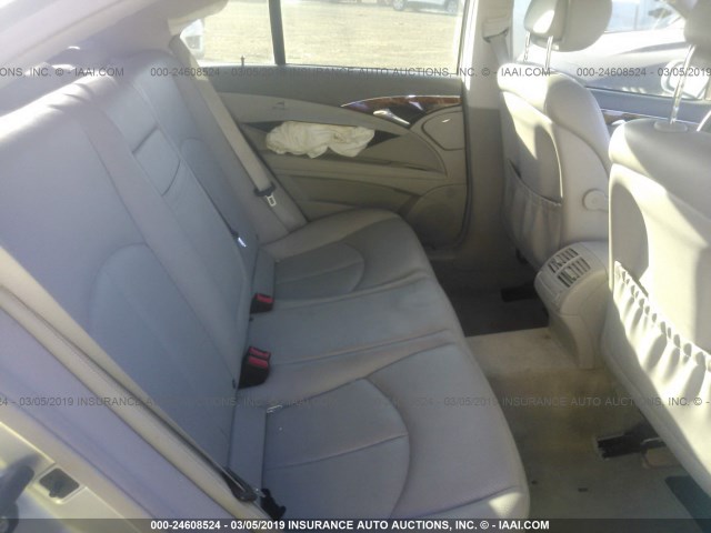 WDBUF56J66A862766 - 2006 MERCEDES-BENZ E 350 SILVER photo 8