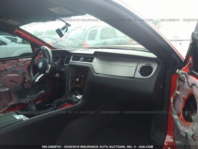 1ZVBP8CFXE5258357 - 2014 FORD MUSTANG GT RED photo 5