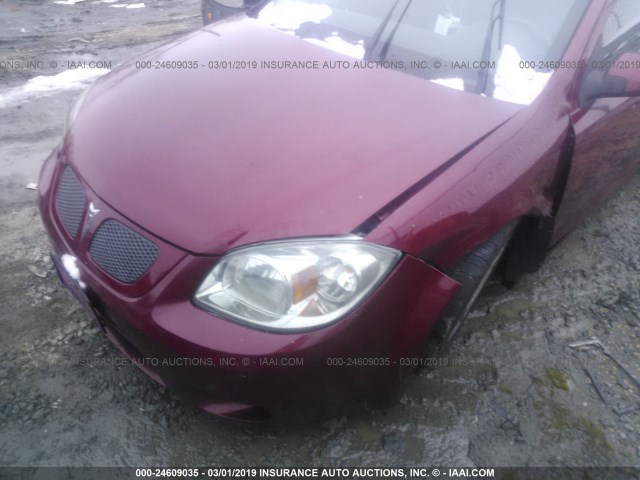 1G2AN15B677400933 - 2007 PONTIAC G5 GT MAROON photo 2