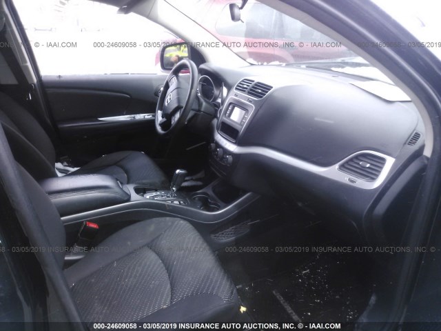 3C4PDCBB8DT556830 - 2013 DODGE JOURNEY SXT BLACK photo 5