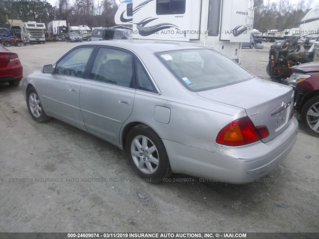 4T1BF28B74U383700 - 2004 TOYOTA AVALON XL/XLS SILVER photo 3