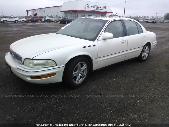 1G4CU541154100802 - 2005 BUICK PARK AVENUE ULTRA WHITE photo 2