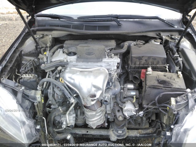 4T1BF1FK3FU929750 - 2015 TOYOTA CAMRY LE/XLE/SE/XSE შავი ფოტო 10